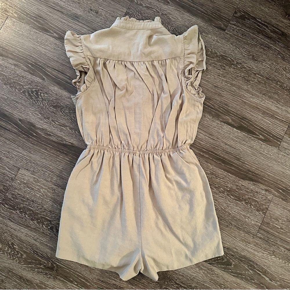 Endless Rose Ruffle Button-Front Romper - Picture 7 of 8